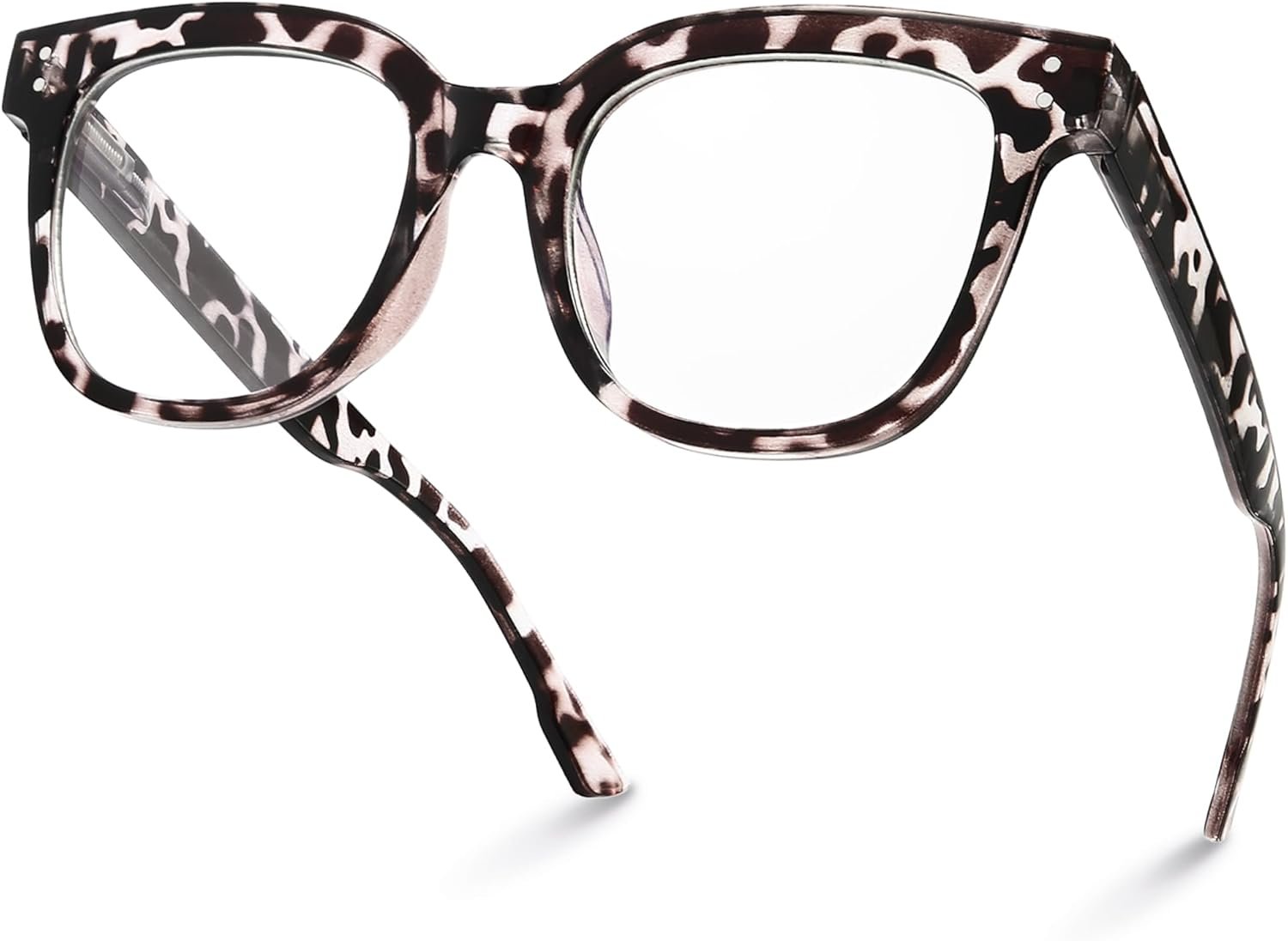 miyya Oversized Blue Light Glasses For Woman, Fashion Glasses, Computer Screen Glasses, Non Prescription Glasses For Women