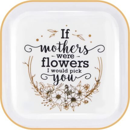 PUDDING CABIN Mothers Day Gifts for Mom Jewelry Dish If Mothers Were Flowers I Would Pick You Present for Step Mom Stepmom New Bonus Stepmother Birthday Wedding Christmas
