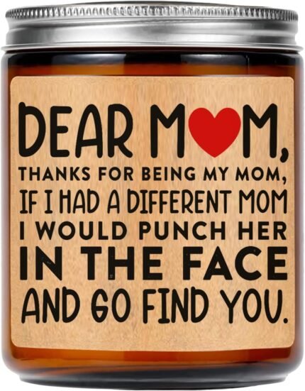 Gifts for Mom from Daughter Son - Mothers Day Gifts for Mom Wife - Birthday, Christmas Gift Ideas for Moms - Gift for Mama, Moms, Mother from Kids - Lavender Scented 7oz